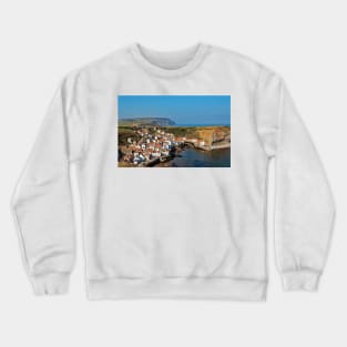 Staithes, North Yorkshire Crewneck Sweatshirt